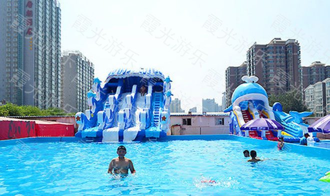 阳江大型充气泳池